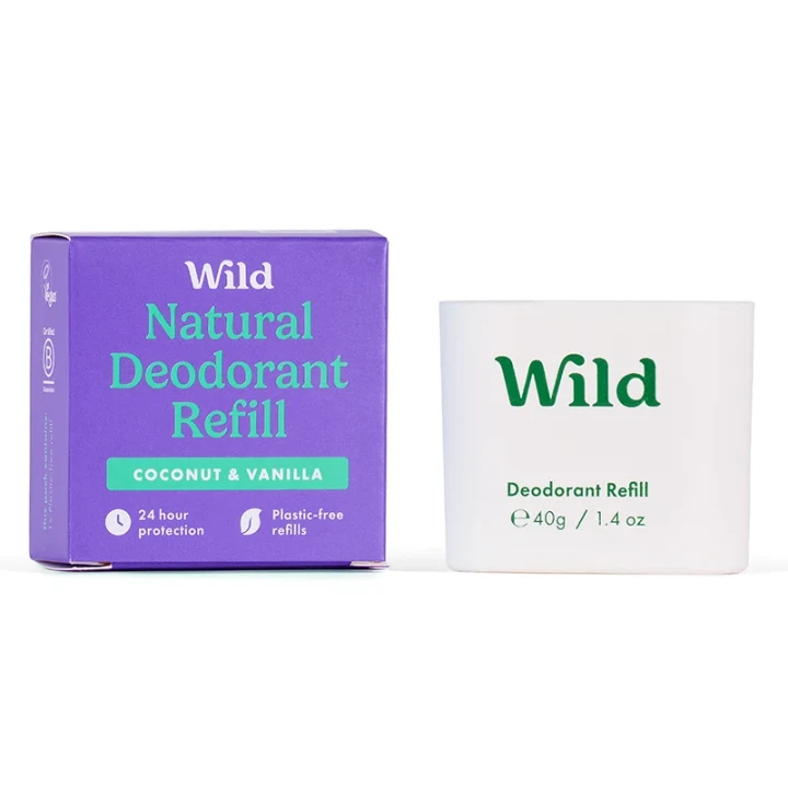 Wild Coconut & Vanilla Deo Refill 40g Wild