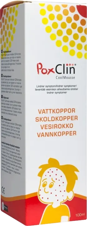 PoxClin Cool Mousse 100 ml Poxclin