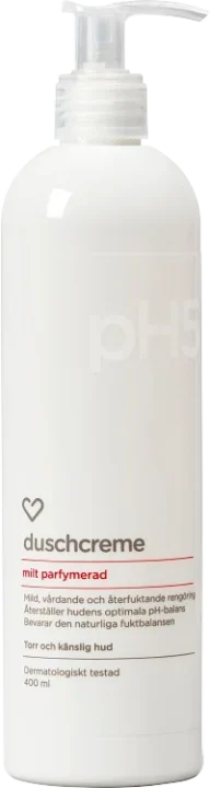 Hjärtats pH5 Duschcreme Parfymerad 400ml Hjärtats