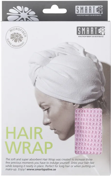 Smart Hairwrap Waffle Hot Pink Smart