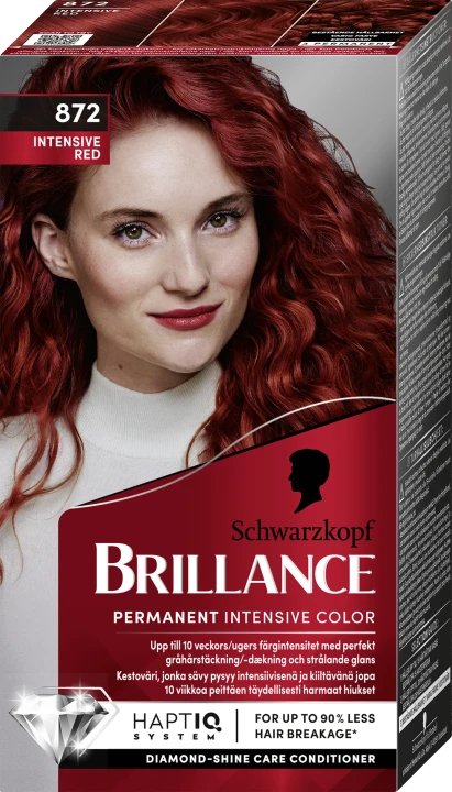 Schwarzkopf Brillance Hårfärg 872 Intensive Red Schwarzkopf