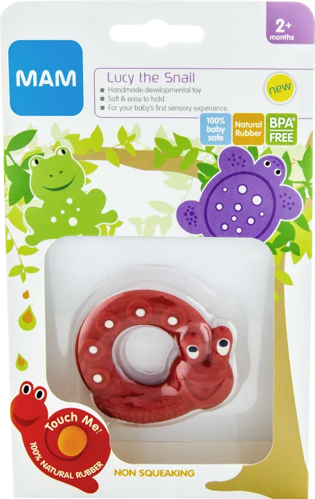 MAM Friends, Lucy the Snail bitring 2 mån+ Mam