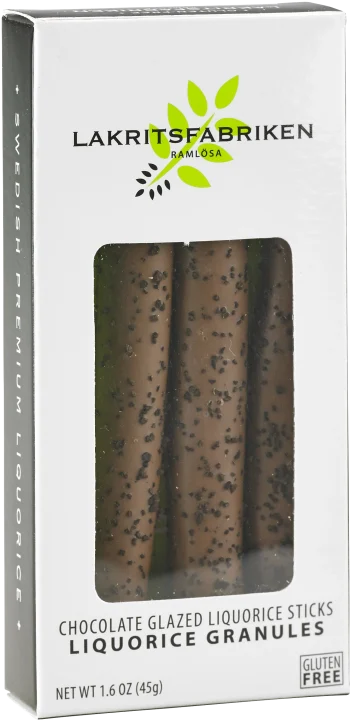 Lakritsfabriken Liquorice Sticks Milk Chocolate & Granul 45 g Lakritsfabriken