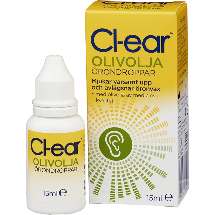 Cl-ear Örondroppar Olivolja 15 ml Cl-ear