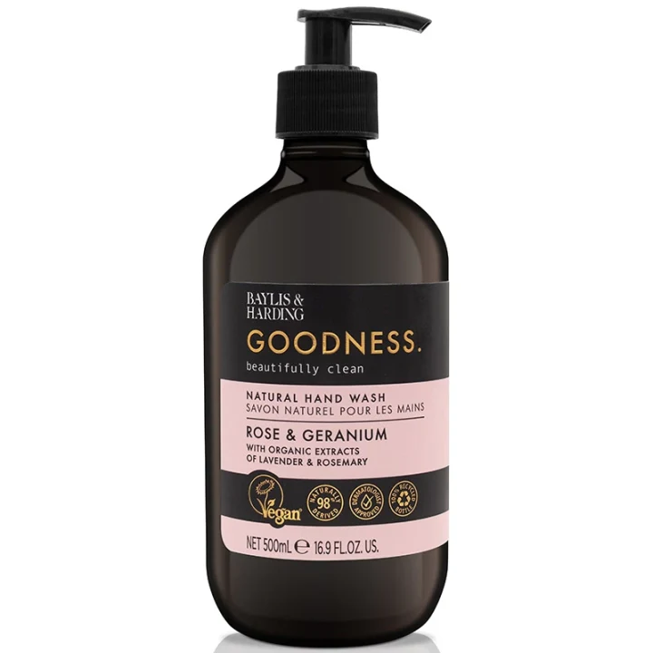 Baylis & Harding Goodness Rose & Geranium Hand Wash 500 ml Baylis & Harding