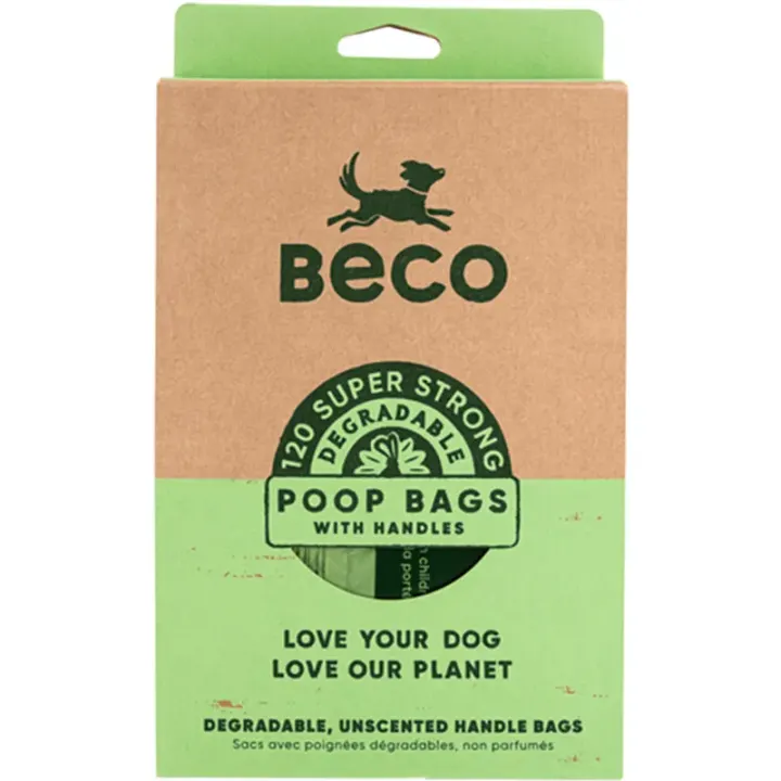 Beco Bajspåse med Knythandtag 120-pack Beco