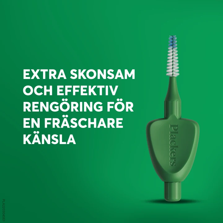 Plackers Gentle Brush 0,8 mm 6st Plackers