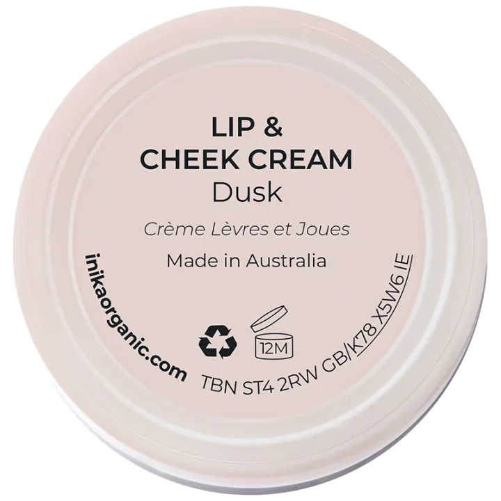 INIKA Organic Lip & Cheek Cream 3,5 g Dusk Inika Organic