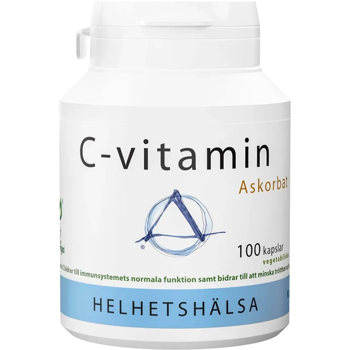 Helhetshälsa C-vitamin, askorbat 100 kapslar Helhetshälsa