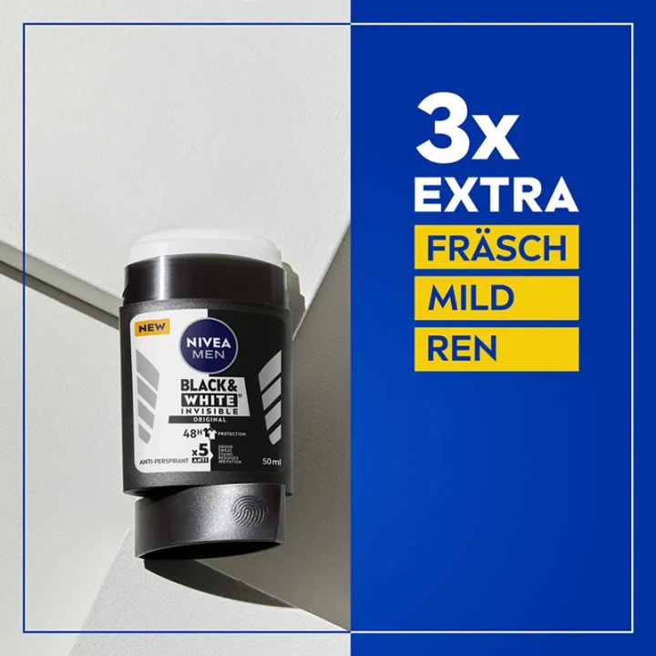 Nivea Men Deo Black & White Stick 50 ml Nivea