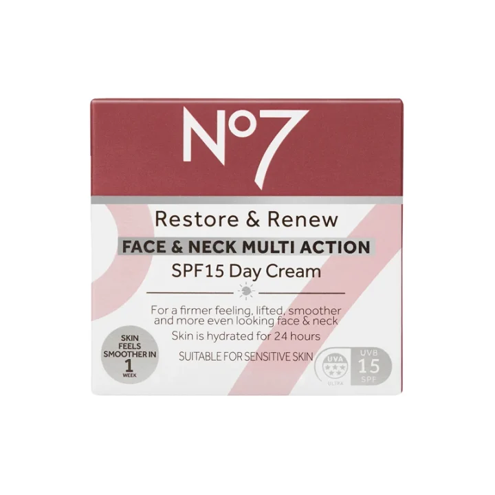 No7 Restore & Renew Multi Action Day Cream SPF15 50 ml No7