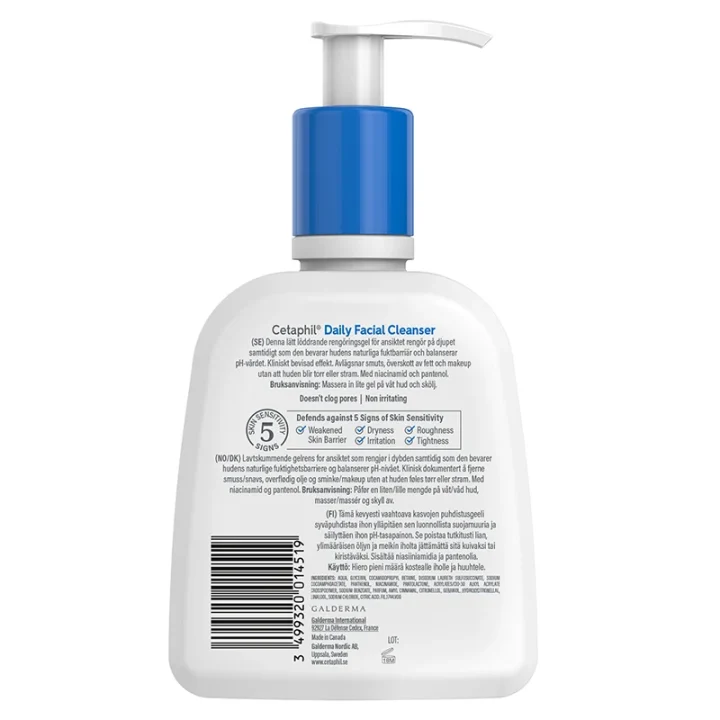 Cetaphil Daily Facial Cleanser 236ml Cetaphil