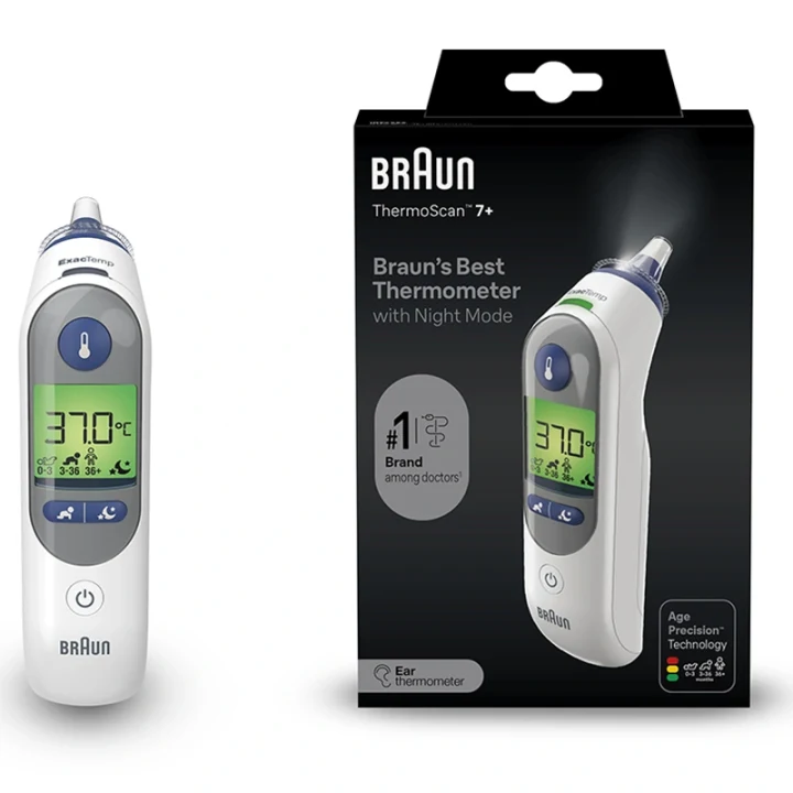 Braun Thermoscan 7+ Örontermometer 1st Braun