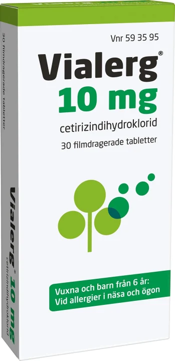 Vialerg filmdragerad tablett 10 mg 30 st Vialerg