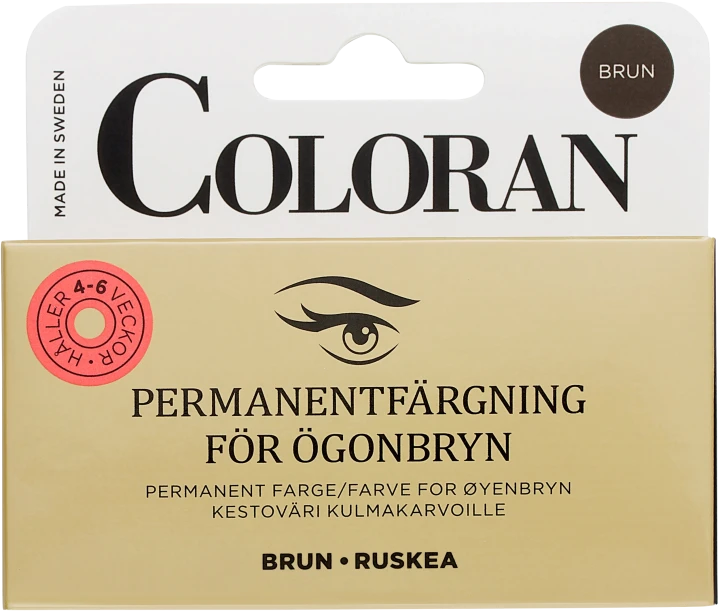 Coloran Ögonbrynsfärg 1st Brun Coloran