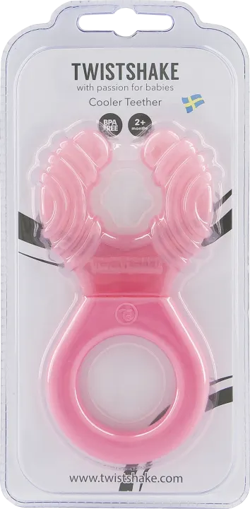 Twistshake Bitring 2+ mån Rosa Twistshake