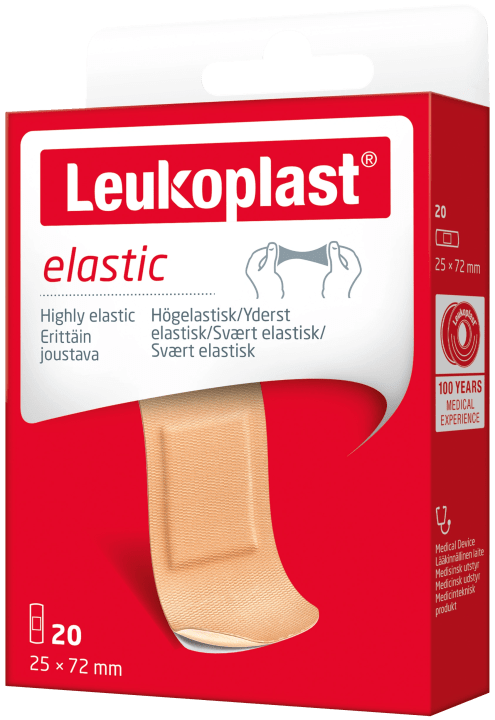 Leukoplast Elastic 20 st 25x72 mm Leukoplast