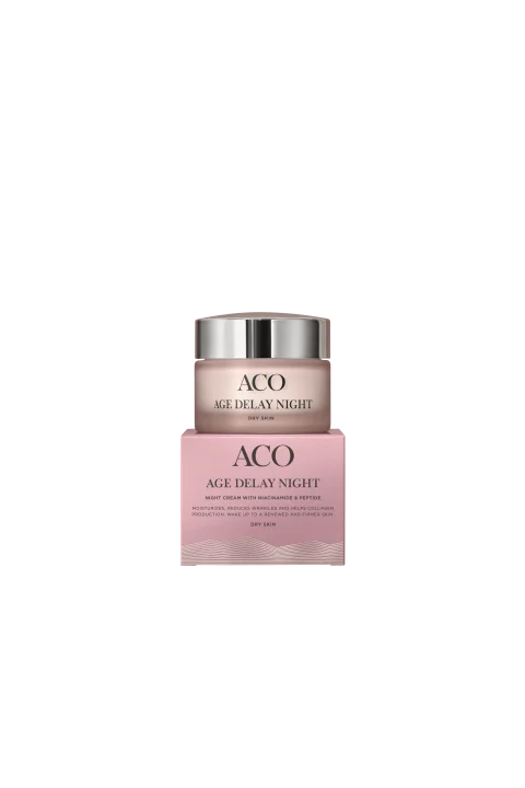 ACO Age Delay Nightcream Dry skin Parf 50ml ACO
