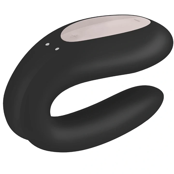 Satisfyer Double Joy Black Parleksak Satisfyer