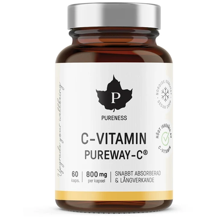 Pureness C-vitamin Pureway-C 60 kapslar Pureness