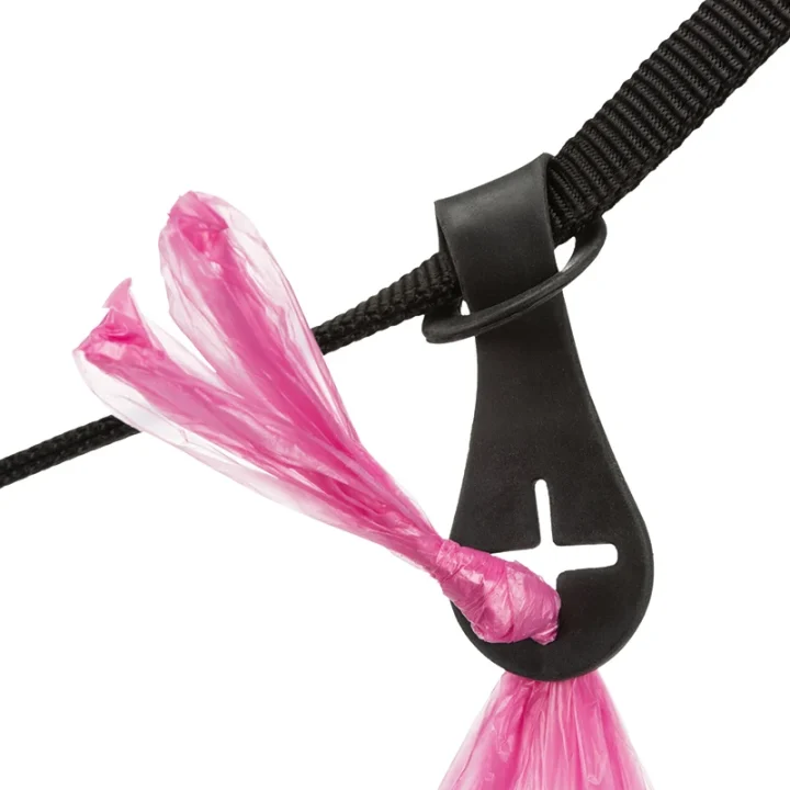 Trixie Bajspåsehållare för Koppel Svart 14 × 4 cm Trixie