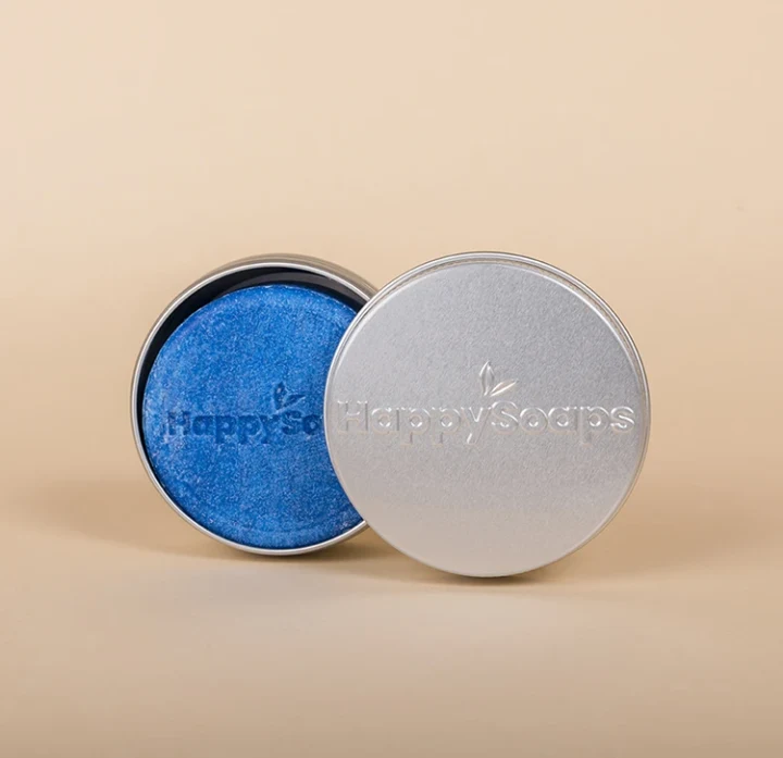 HappySoaps Happy Bar Storage and Travel Tin Round HappySoaps