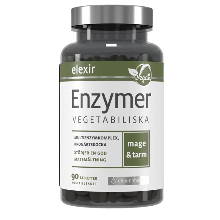 Elexir Pharma Enzymer 90 tabletter Elexir Pharma
