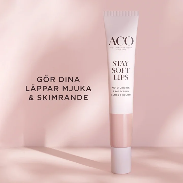 ACO Stay Soft Lips 12 ml  Caramel Nude ACO