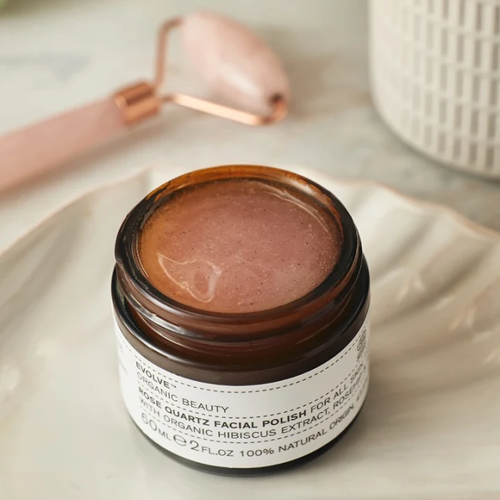 Evolve Organic Beauty Rose Quartz Facial Polish 60 ml Evolve Organic Beauty
