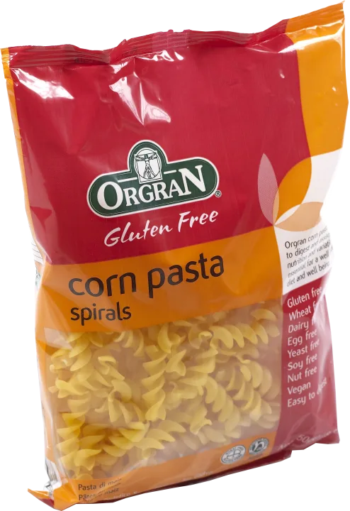 Orgran Majsspiraler glutenfri glutenfri pasta 250gram 