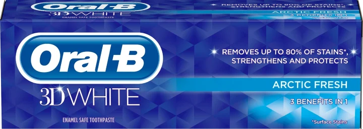 Oral-B 3D White Arctic Fresh Tandkräm 75 ml Oral-B