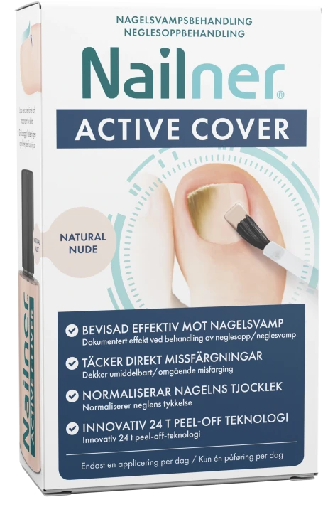 Nailner Active Cover Nagelsvampbehandling 30 ml Nailner
