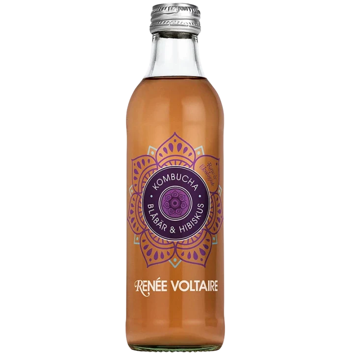 Renée Voltaire Kombucha Blåbär & Hibiskus 275 ml Renée Voltaire