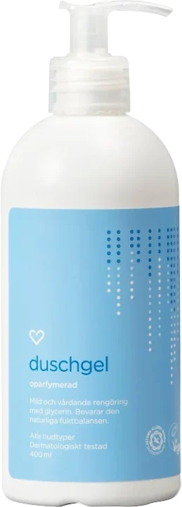 Hjärtats Duschgel Oparfymerad 400 ml Hjärtats