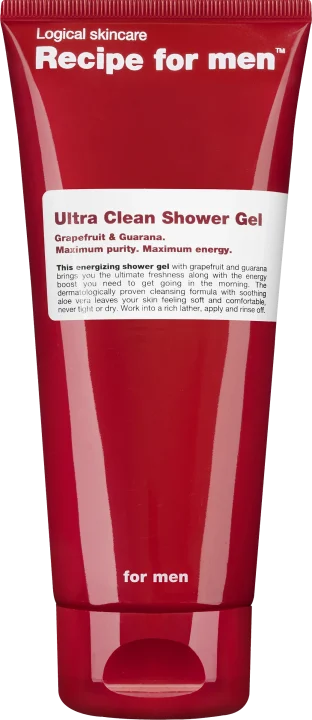 Recipe for Men Ultra Clean Shower Gel 200 ml Recipe for Men