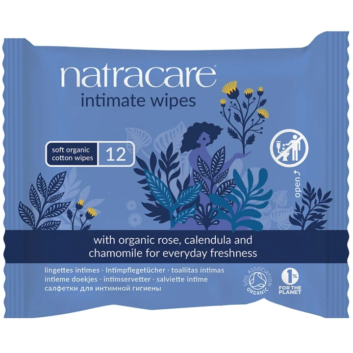 Natracare Intimvåtservett EKO 12 st Natracare