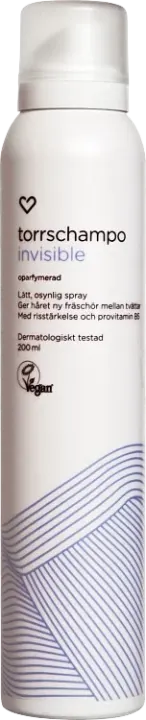 Hjärtats Torrschampo Invisible 200 ml Hjärtats
