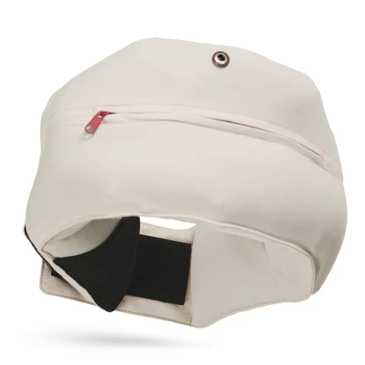 Ovaer Nackkudde med Huva Bondi Beige Ovaer