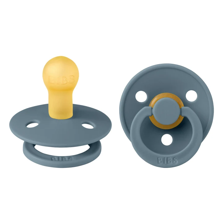 BIBS Colour Latex Petrol/Petrol 2-pack Size 1 Bibs