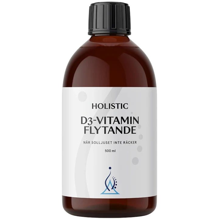 Holistic D3-vitamin flytande 500 ml Holistic