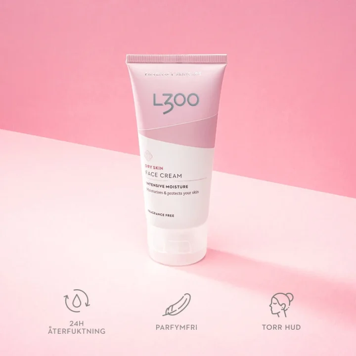 L300 Intensive Moisture Face Cream oparfymerad 60 ml L300