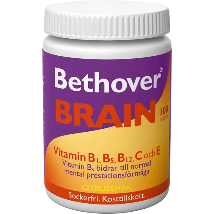 Bethover Brain tuggtabletter 100 st Bethover