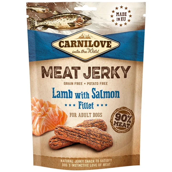 Carnilove Jerky Lamb with Salmon Fillet 100 g Carnilove