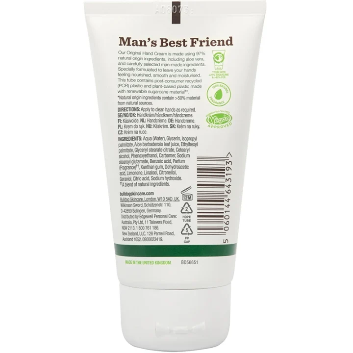 Bulldog Original Hand Cream 75 ml Bulldog