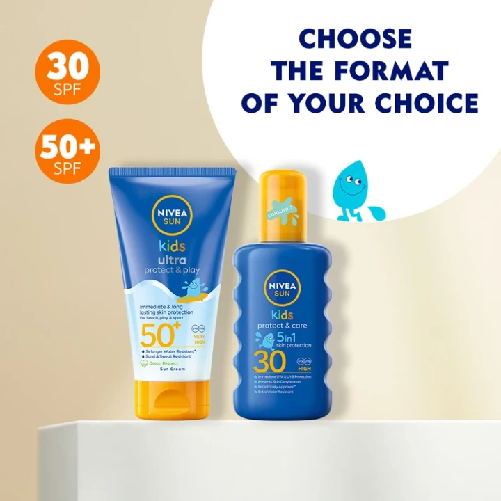 Nivea Sun Kids Ultra Protect & Play SPF 50+, 150 ml Nivea