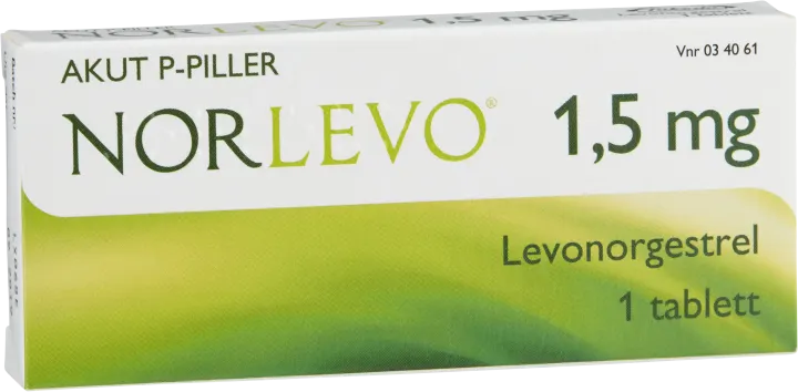 NorLevo tablett 1,5 mg, 1 st Norlevo