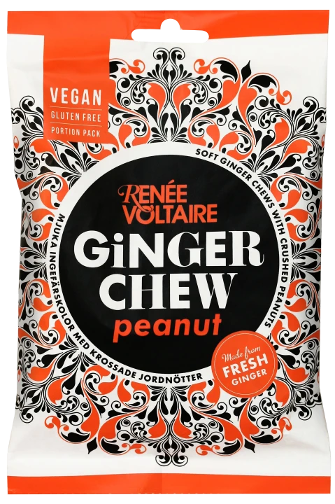 Renée Voltaire Ginger Chew Peanut 120 g Renée Voltaire