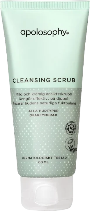 Apolosophy Face Cleansing Scrub Oparfymerad 60 ml Apolosophy