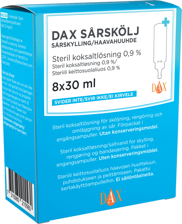 DAX sårskölj Dax