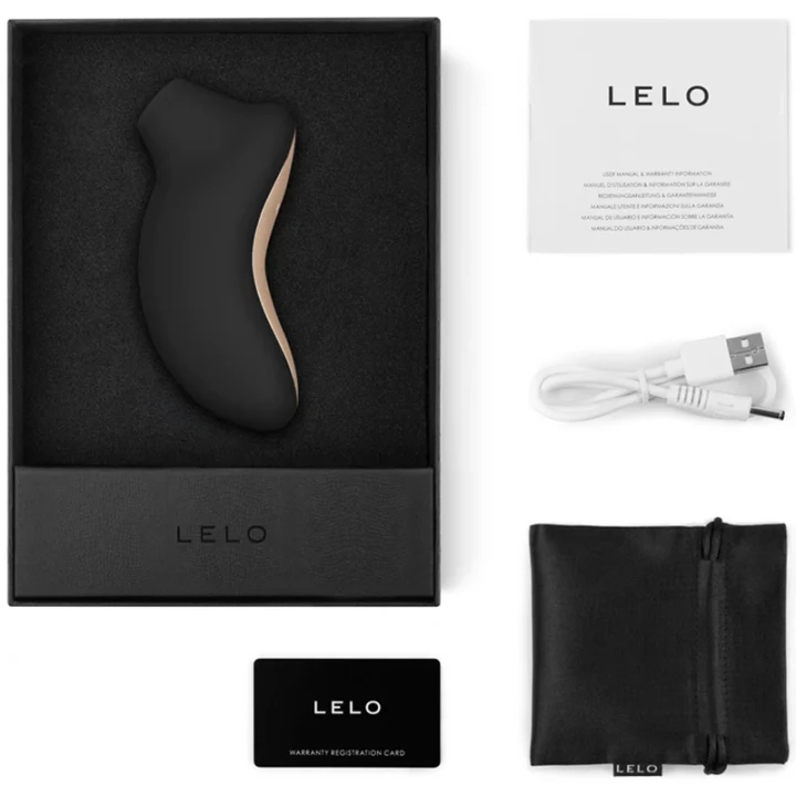 LELO Sona Black Klitorisvibrator Lelo